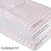 2 Pack Baby Changing Pad - 100% Jersey Cotton Covers for Girls (Pink and White Chevron, Polka Dots)