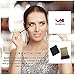 MARKHA Pocket Mirror for Men Women Unbreakable Stainless Steel Portable Mirror (Travel Mirror (Black))