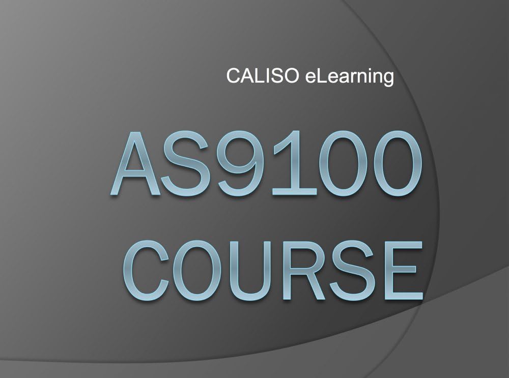 Online AS9100 Online Training