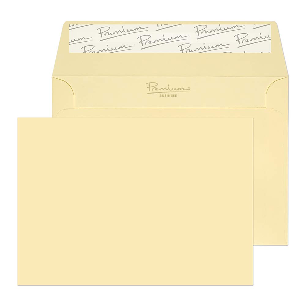 Blake Business C6 114 x 162 mm 120 gsm Peel & Seal Wallet Envelopes (51155) Vellum Wove - Pack of 50