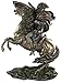 Veronese Design 11 3/8 Inch Napoleon Crossing The Saint Bernard Pass Cold Cast Resin Antique Bronze Finish Statue