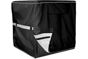 YFUG GO Mr.You Universal Generator Cover fit for Most Generators 5500-15000 Watt - 28x38x30 inch(Black)