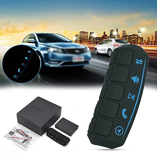 YOUNGFLY Car Steering Wheel Remote Control Android Wireless Led Universal 10 Buttons