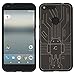 Cruzerlite Google Pixel XL Case, Bug Droid Circuit TPU Case for Google Pixel XL - Retail Packaging - Smoke