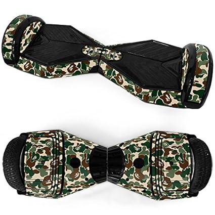 Balance Scooter / Hoverboard Camouflage Grün Aufkleber
