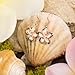 Honolulu Jewelry Company 14K Rose Gold Plated Sterling Silver CZ Plumeria Flower Nature Hook Earrings, 14mm