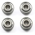 Tamiya 15519 Mini 4WD GP.519 HG Round Hole Ball Bearings (4 pcs.)