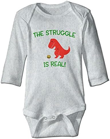 Wangyi Struggle Is Real Baby Jumpsuit Infant Boy Girl Clothes Cotton Romper Bodysuit Onesies