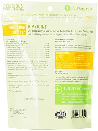 Pet Naturals Hip & Joint for Large Dogs (45 count)