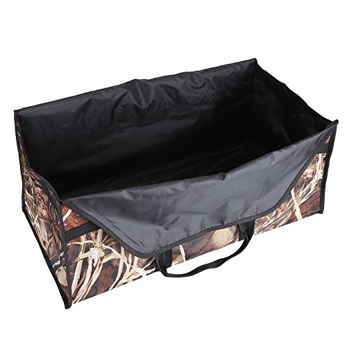 idalinya Firewood Log Carrier Wood Stove Accessories Storage Bag Large Capacity Oxford Fabric Firewood Wood Bag Outdoor Camping Log Carrier Camouflage Color
