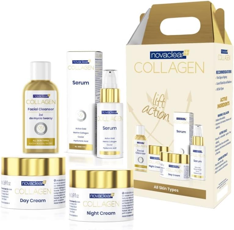 Novaclear - Collagen Set - with Active Gold and Caviar Extract