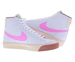Nike Big Kid's Blazer Mid '77 White/Pink