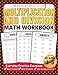 Multiplication and Division Math Workbook for 3rd 4th 5th Grades: Everyday Practice Exercises, Basic Concept, Word Problem, Skill-Building practice primary