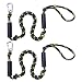 Chirsfly Bungee Dock Lines Shock Bungee Docking Rope Stretchable Mooring Rope with Foam Float Perfect for Jet Ski, SeaDoo, Yamaha WaveRunner, Kayak, Pontoon(4ft -5.5ft)-2 Pack