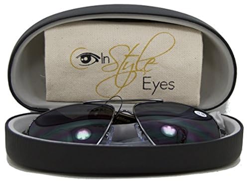 In Style Eyes Racy Nearly Invisible Line Bifocal Sunglasses/Brown