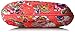 Vera Bradley Women's Cotton Little Crossbody Purse With RFID Protection, Coral Floral, One Size