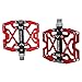 MZYRH Mountain Bike Pedals, Ultra Strong Colorful CNC Machined 9/16