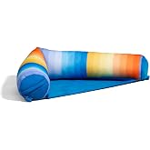 Big Joe Noodle Sling, No Inflation Needed, Pool Float with Armrests, Quick Draining Fabric, Cup Holder