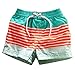 Infant Boys Trunks Striped Beach Swimwear Swim Short