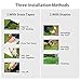 Artificial Turf Lawn Fake Grass Indoor Outdoor Landscape Pet Dog Area (40X80 in)