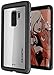 Ghostek Atomic Slim Galaxy S9 Plus Clear Case with Space Metal Bumper Super Tough Shockproof Heavy Duty Protection Wireless Charging Compatible Cover 2018 Galaxy S9 Plus (6.2 Inch) - (Black)
