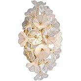 Corbett Lighting Jasmine - 9 Inch 12W 1 LED Wall Sconce-Gold Leaf Finish
