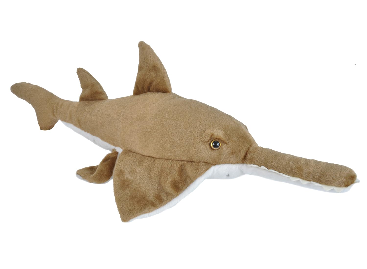 Wild Republic Sawfish Plush Soft Toy, Cuddlekins Cuddly Toys, Gifts for Kids 30 cm