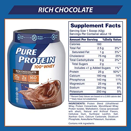 1 Pure+Protein+Powder+Replacement+Chocolate