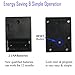 WOOCH RFID Locks for Cabinets Hidden DIY Lock - Electronic Cabinet Lock with USB Cable, RFID Card/Tag/Wristband Entry