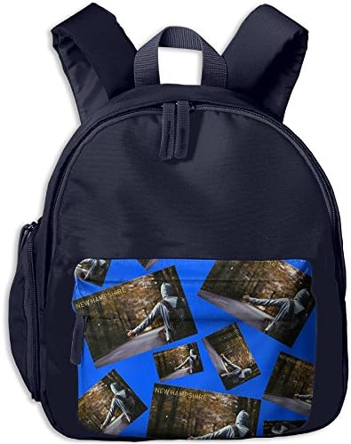 Mountain And Roadway Kids Cartoon Carrying Bookbags Graphic Anti-lost Schoolbags
