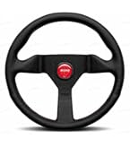 正規品 MOMO  MOD08.モデル08 ブラックレザー  35パイ M-59 Amazon | モモ(Momo) ステアリング MOD.08 35パイ BK M-58