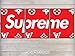 Supreme LV Logo Art Print - Wall Art Poster Set - Chic Home Decor for Office, Living Room, Bedroom, Boys or Teens Room, Dorm - Gift for Men, Louis Vuitton - Designer Fashion - Set of 3-8x10 Unframed