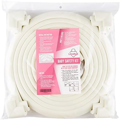 Corner and Edge Guards Set for Kids-16.4 ft Long- Clear Furniture Tape Guard- Electrical Outlet Plugs