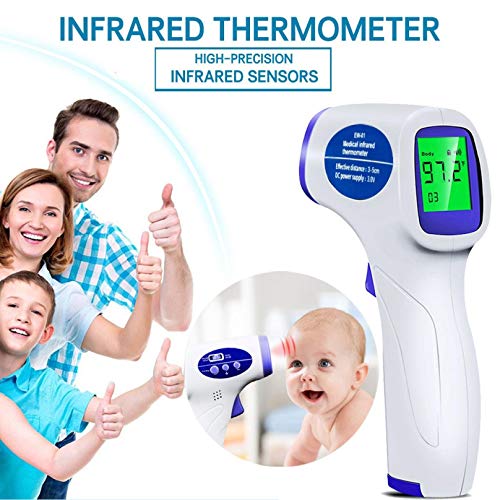 XINQITE Forehead Thermometer for All-Age, The Contactless Thermometer for Temperature Testing, Body and Surface Thermometer 2 in 1 Dual Mode Thermometer