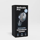 NoScale Pro Shower Head Descaling Kit &ndash; Cleaner for Shower Heads Only &ndash; Removes Limescale, Calcium &amp; Hard Water Deposits &ndash; Eco-Friendly Vinegar &amp; Citric Acid Formula with Tools &ndash; Made in USA