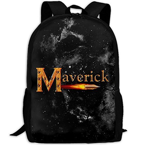 Maverick Logan Paul Bullet Fashion Starry Pattern Backpack College