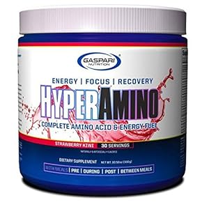 Gaspari 300 g Pink Strawberry Kiwi Hyper Amino Sports Supplements