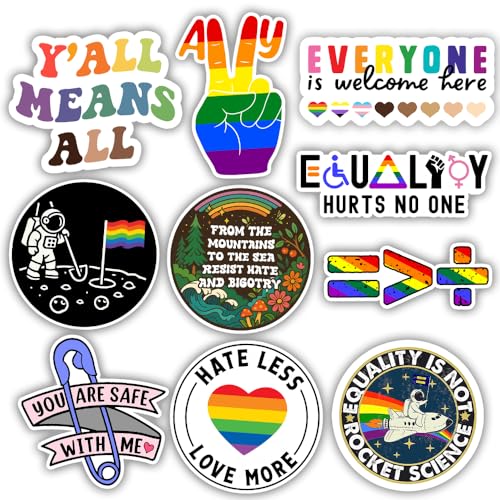 HOSALA Inclusion Equality Sticker Pack Human Kindness