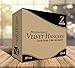 ZOYER Black Velvet Hangers 50 Pack, Slim & Non Slip Felt Hangers for Clothes, Heavy Duty Flocked Space Saving Bulk Hangers for Skirts, Coat, 360 Degree Rotate-able Swivel Hook Pant Hangers
