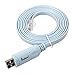 asunflower 6Ft Ftdi USB to Serial / Rs232 Console Rollover Cable for Routers - Rj45