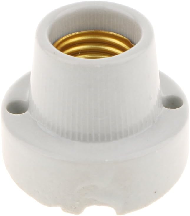 B Blesiya E27 Douille Ampoule Céramique Porte de Lampe Chauffage