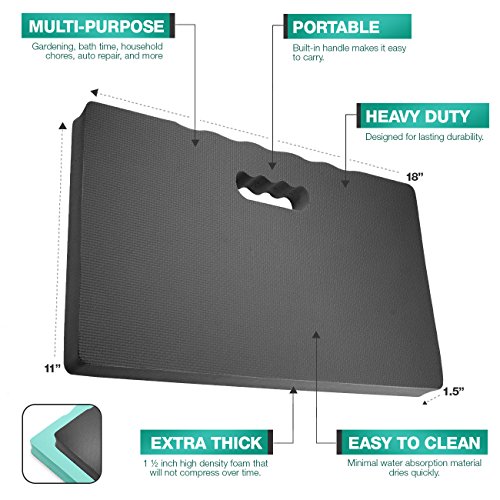 image for Sorbus Kneeling Mat, with High Density Foam 1 ½ inches Thick, For Kne