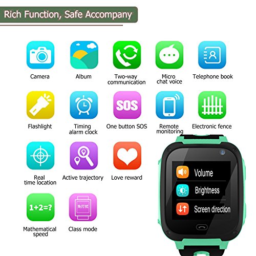 image for Synmila Kids Smart Watch Phone for Boys Girls with GPS Tracker Smart W