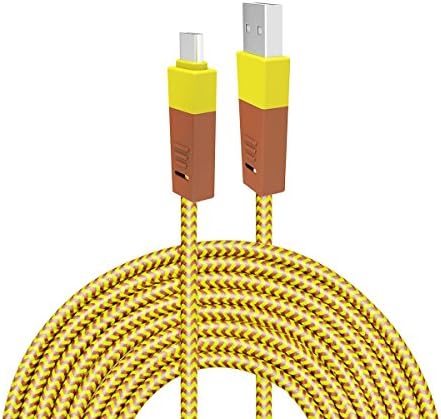 Type C USB Cable, MIVINE 10Ft Nylon Braided USB C Fast Charging Data Cable for Galaxy Note 8 S9 S9+ S8 S8+, ZTE ZMAX Pro Axon, Oneplus 3T 5 5T, Nexus 6P 5X Pixel 2 XL, LG G6 G5 V20, Nintendo Switch