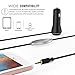 MoKo Wireless FM Transmitter, Radio Adapter Car Kit with 3.5mm Audio Plug and 2.4A USB Car Charger, for iPhone 7 / 7 Plus / 6s / 6s Plus, iPad, Samsung Galaxy Windows, iOS and Android Smartphone