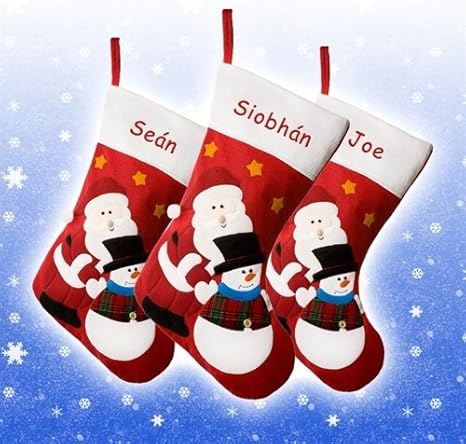 personalised kids stocking