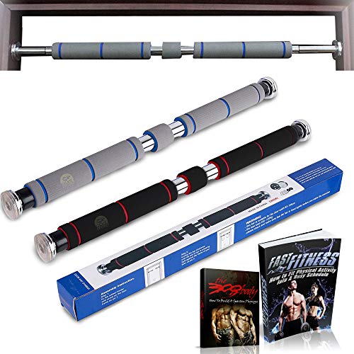 ZDODO-Pull-Up-Bar-for-Doorway-Pullup-Bar-Fitness-Workout-Equipment-with-Screw-in-Door-Mounts-Home-Gym-Exercise-Chin-Up-Bars-26-to-39-Inches-Adjustable-Width