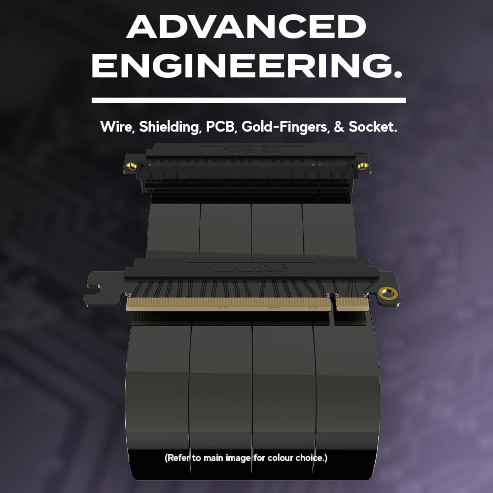 LINK UP ライザーケーブル pcie5.0対応 Amazon.co.jp: LINKUP - AVA5 PCIE 5.0 ライザーケーブル