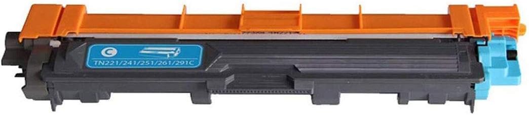 Compatible with Brother TN221 TN241 TN251 TN261 TN281 TN291 Toner Cartridge, for Brother HL-3150CDN/3170CDW MFC-9140CDN/9330CDW/9340CDW Printer Powder Box, Black-Blue