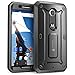 Nexus 6 Case, SUPCASE [Heavy Duty] Belt Clip Holster Case for Google Nexus 6[Unicorn Beetle PRO Series] Full-body Hybrid Protective Cover with Screen Protector (Black/Black), Fit Motorola Nexus 6